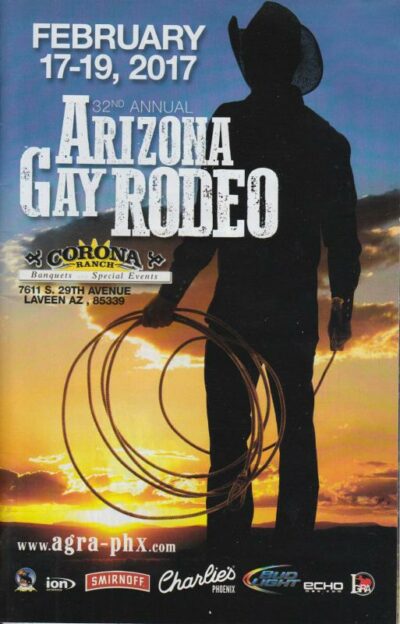 Past Arizona Gay Rodeo Posters Programs Arizona Gay Rodeo Association