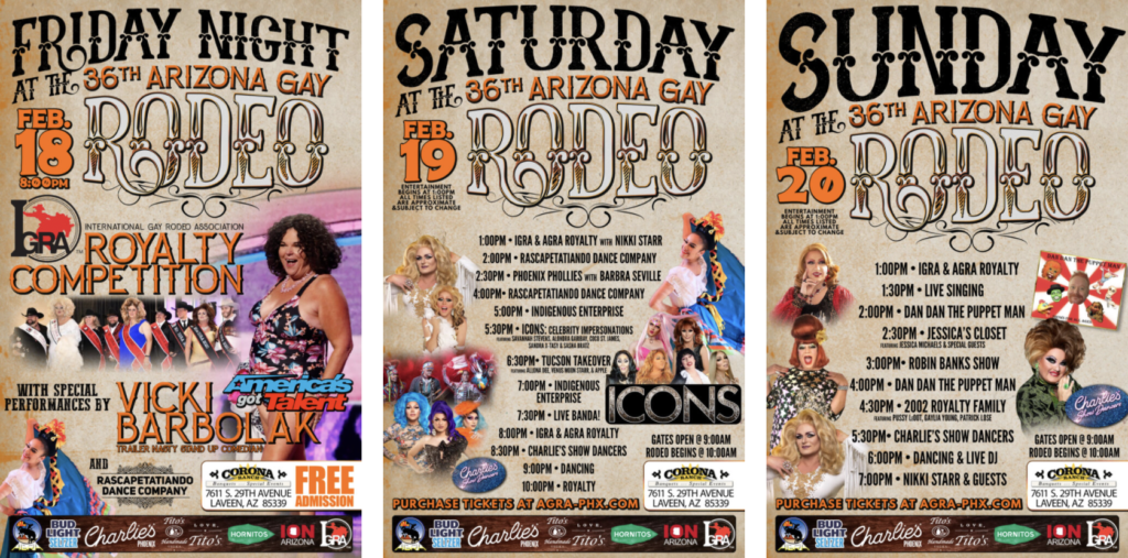 Entertainment At The 2022 Arizona Gay Rodeo Arizona Gay Rodeo Association