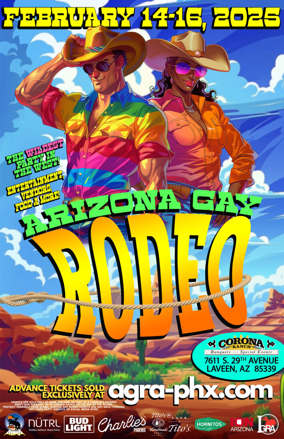 2025 Arizona Gay Rodeo Poster Reveal – Arizona Gay Rodeo Association